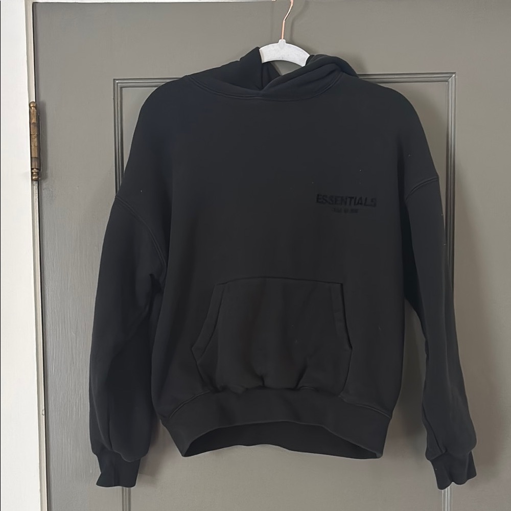 Essentials Black Hoodie